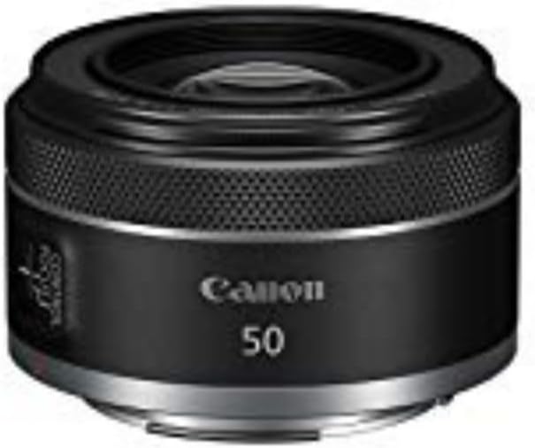 Canon RF 50mm f/1.8 STM prime lens in black