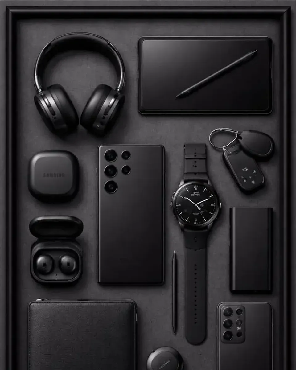 Galaxy Watch and SmartTag detail showing pairing and tracking