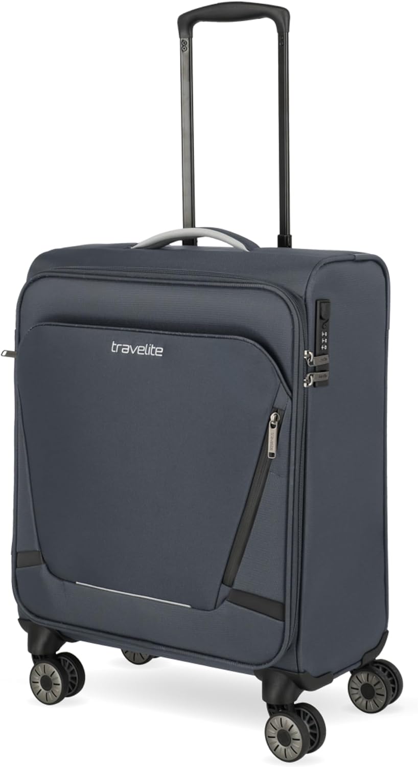 Travelite Jetpack lightweight 55 cm carry-on trolley with four spinner wheels